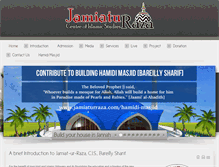 Tablet Screenshot of jamiaturraza.com